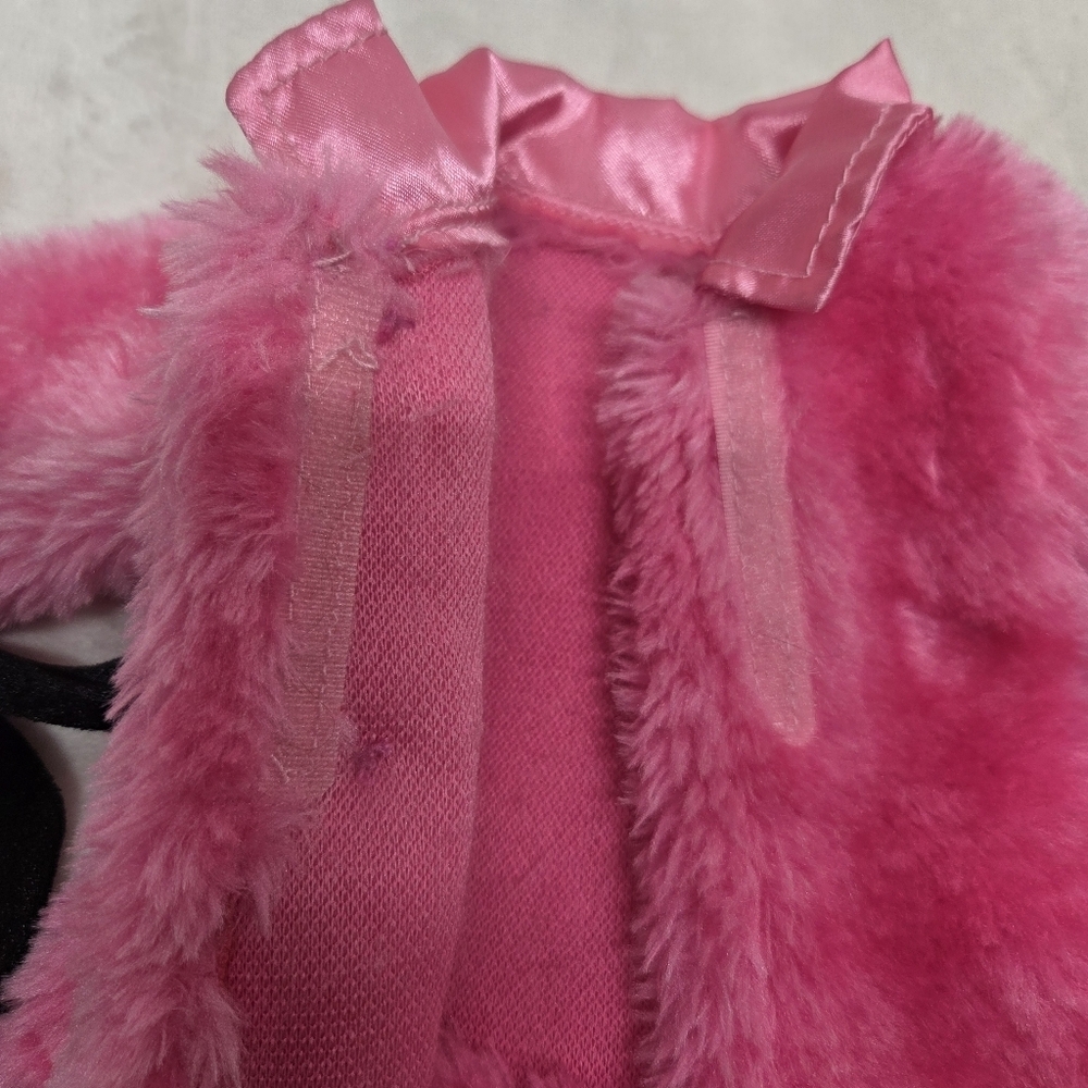 Pink Faux Fur Coat and Muff Set for 18-inch Dolls - Barbie Movie Style! - Picture 8 of 10